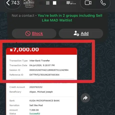₦7,000